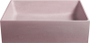 Sapho FORMIGO betonové umyvadlo na desku, 47, 5x36, 5cm, růžová mat FG121