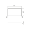 Sapho LOREA deska Rockstone 101x1, 2x52, 5cm, bílá mat LE100-0101