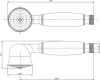 Mereo Ruční sprcha pro CBL 601, CBL 901 CBL601S