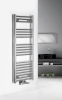 Aqualine ALYA otopné těleso rovné 400x1188mm, středové připojení, chrom LLS308