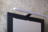 Sapho FELINA LED svítidlo, 12W, 608x15x112mm, IP44, chrom FE060