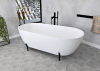 Polysan REDUTA konstrukce pro vanu 171x81cm, černá mat 72820B