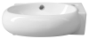 Sapho RIBERA keramické umývátko rohové 43x28, 5 cm, otvor pro baterii vpravo, bílá AR497