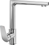 Mereo Dřezová stojánková baterie, Eve, s plochým ramínkem nad pákou, výška 273 mm, chrom CBV201