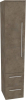 Mereo Bino, koupelnová skříňka vysoká 163 cm, levá, Multidecor, Beton Chicago tm šedý CN697BCS2