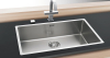 Nerezový dřez Sinks BOX 780 RO 1,0mm RDBOK7804401RO