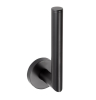 Sapho X-ROUND BLACK držák toaletního papíru rezervní, černá mat XR701B