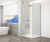 Gelco TRINITY CHROME čtvercový sprchový kout 1000x1000mm, matné sklo, levé GT5610-10ML-CH