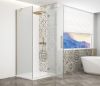 Gelco TRINITY GOLD MATT čtvercový sprchový kout 1000x1000mm, matné sklo, pravé GT5610-10MR-G