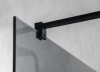Gelco VARIO BLACK jednodílná sprchová zástěna do prostoru, matné sklo, 1300 mm GX1413GX2214