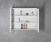 Aqualine KAWA STRIP galerka s LED osvětlením 80x70x22cm, bílá WGL80S
