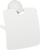 Sapho X-ROUND WHITE držák toaletního papíru s krytem, bílá mat XR732W