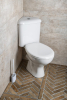 Aqualine CLIFTON rohové WC kombi, dvojtlačítko 3/6l, zadní/spodní odpad, bílá FS1PK