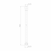 Sapho SOFTFLEX plastová sprchová hadice, 150cm, zlato mat 1208-19
