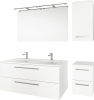 Mereo Bino koupelnová skříňka horní 63 cm, levá, dub Arlington CN625