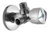 Arco ARCO kombinovaný rohový ventil A-80 se dvěma vývody 1/2"x1/2"x1/2", anticalc CQ4105