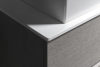 Sapho Deska Rockstone 960x12x445mm, bílá mat DTR96-0101