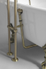 Polysan REGATA volně stojící vana 175x85x61cm, nohy bronz, bílá 10121