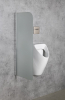 Sapho Dělící stěna mezi urinály 40x100cm, mléčné sklo PW140