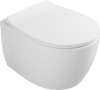 Isvea SENTIMENTI závěsná WC mísa, Rimless, 36x51cm, bílá 10AR02012