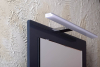 Sapho FELINA LED svítidlo, 12W, 608x15x112mm, IP44, chrom FE060