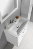 Aqualine SAVA 80 keramické umyvadlo nábytkové 80x46cm, bílá 2080