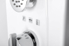 Polysan MOLA termostatický sprchový panel nástěnný 210x1300mm, bílá 80365