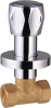Aqualine Podomítkový uzavírací ventil 1/2", chrom VP621