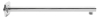 Aqualine Sprchové ramínko hranaté nízké, 400mm, chrom TQ043