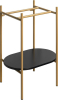 Sapho PUNO podstavec pod umyvadlo 550x795x396mm, zlato mat SKA590-5