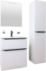 Mereo Mailo, koupelnová skříňka 81 cm, černé madlo, Multidecor, White Loft Pine CN591SBWLP1