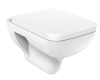 CREAVIT BENE WC sedátko, Soft Close, bílá/chrom KC0503
