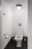 Kerasan WALDORF WC mísa stojící, 37x65cm, spodní/zadní odpad, bílá 411601