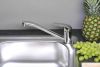 Aqualine AQUALINE 35 stojánková dřezová baterie, chrom 52139