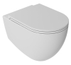 Isvea INFINITY WC sedátko, SLIM, Soft Close, Easy Take, bílá mat 40KF0201I-S
