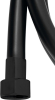Sapho SOFTFLEX plastová sprchová hadice, 200cm, černá mat 1208-27