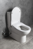 Sapho CLEAN STAR bidetové sedátko, D-tvar LB402