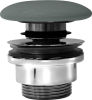GSI GSI umyvadlová výpust 5/4“, click-clack, keramická zátka, 5-65mm, agave mat PCS04