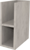 Mereo Aira, koupelnová skříňka 20 cm, spodní,  Multidecor, Chromix stříbrný CN797SACST