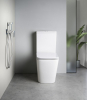 Sapho PORTO WC kombi, Rimless, spodní/zadní odpad, bílá PC102WR