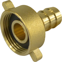 Klum Hadičník s maticí, přímý, 3/4" x 14 mm ZP201