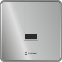 Sapho Podomítkový automatický splachovač pro urinál 24V DC, nerez lesk PS002