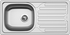 Nerezový dřez Sinks CLASSIC 860 V 0,5mm matný STSCLM8604355V