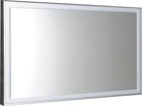 Sapho LUMINAR zrcadlo s LED osvětlením v rámu 120x55cm, chrom NL560