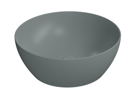 GSI PURA keramické umyvadlo na desku, průměr 42cm, agave mat 885104