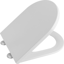 Bruckner HEIKE WC sedátko, Slim, Soft Close, duroplast, bílá 301.309.4
