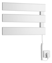Aqualine ELVIS elektrický sušák ručníků 457x342x55 mm, 50 W, bílá EB480