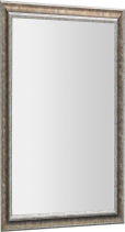 Sapho AMBIENTE zrcadlo v dřevěném rámu 62x102cm, bronzová patina NL701
