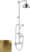 Sapho VIENNA sprchový sloup s pákovou baterií, mýdlenka, 1267mm, bronz VO139BR