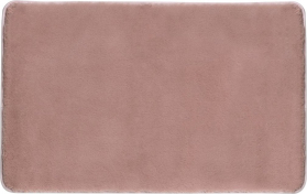 Gedy FUZZY koupelnová předložka, 50x80cm, 100% polyester, protiskluz, růžová 96FY508010